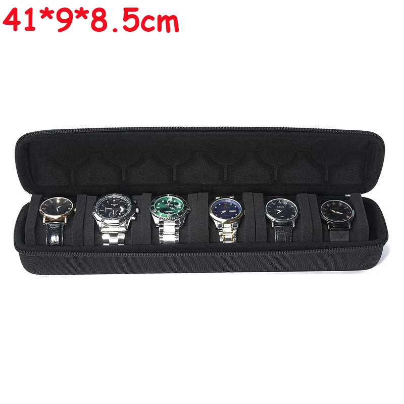 Coffret de voyage pour montres – Organisateur 8 montres
