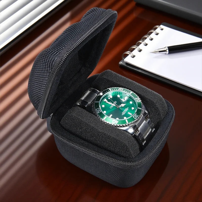 Coffret de voyage pour montres – Organisateur 8 montres