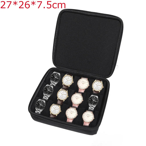 Coffret de voyage pour montres – Organisateur 8 montres
