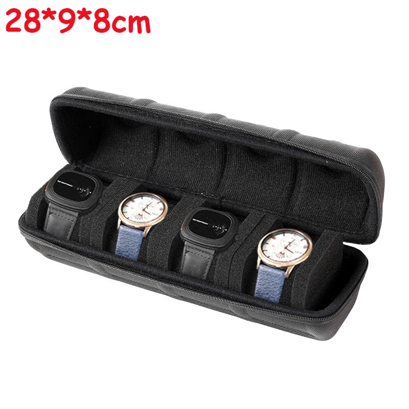 Coffret de voyage pour montres – Organisateur 8 montres