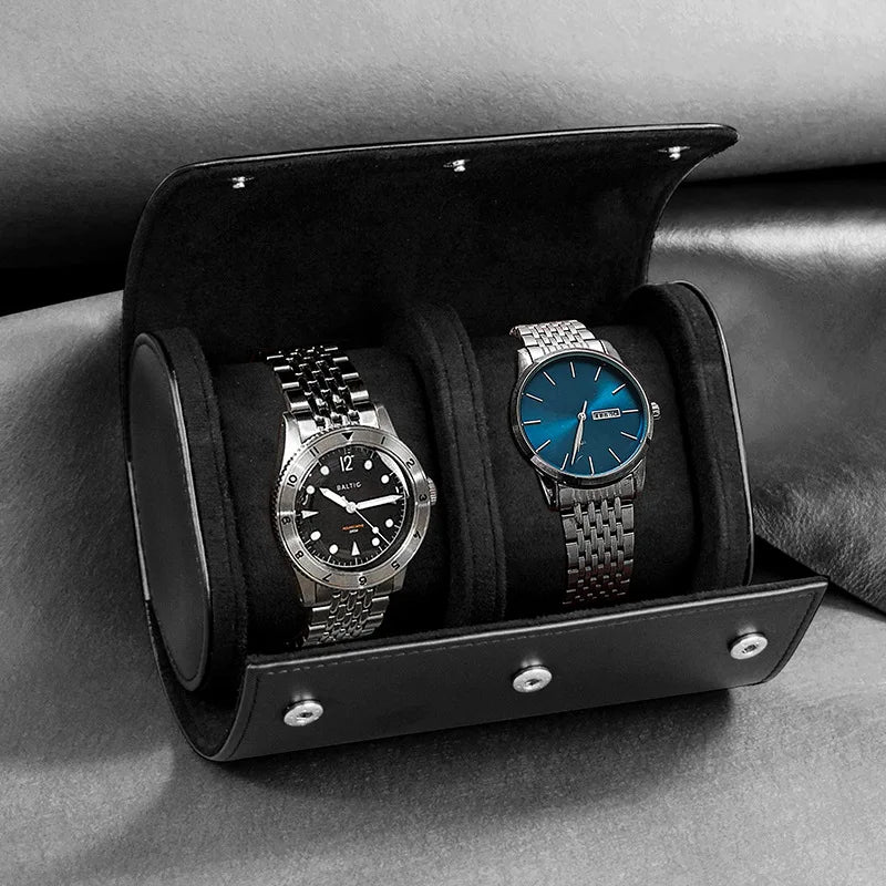 Étui de Voyage pour Montres – Organisateur Élégant 1 à 3 Montres