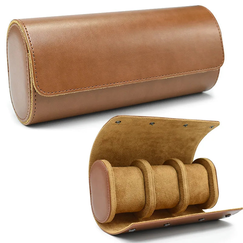 Étui de Voyage pour Montres – Organisateur Élégant 1 à 3 Montres
