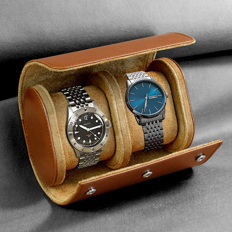 Étui de Voyage pour Montres – Organisateur Élégant 1 à 3 Montres