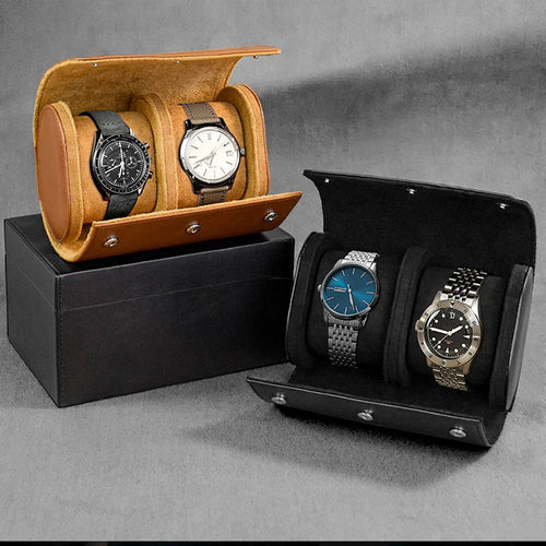 Étui de Voyage pour Montres – Organisateur Élégant 1 à 3 Montres