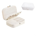 Boîte à bijoux de voyage – Organisateur élégant pour bagues, boucles d’oreilles et bracelets