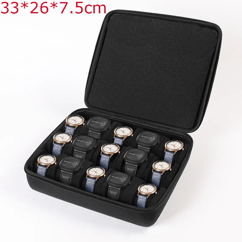 Coffret de voyage pour montres – Organisateur 8 montres