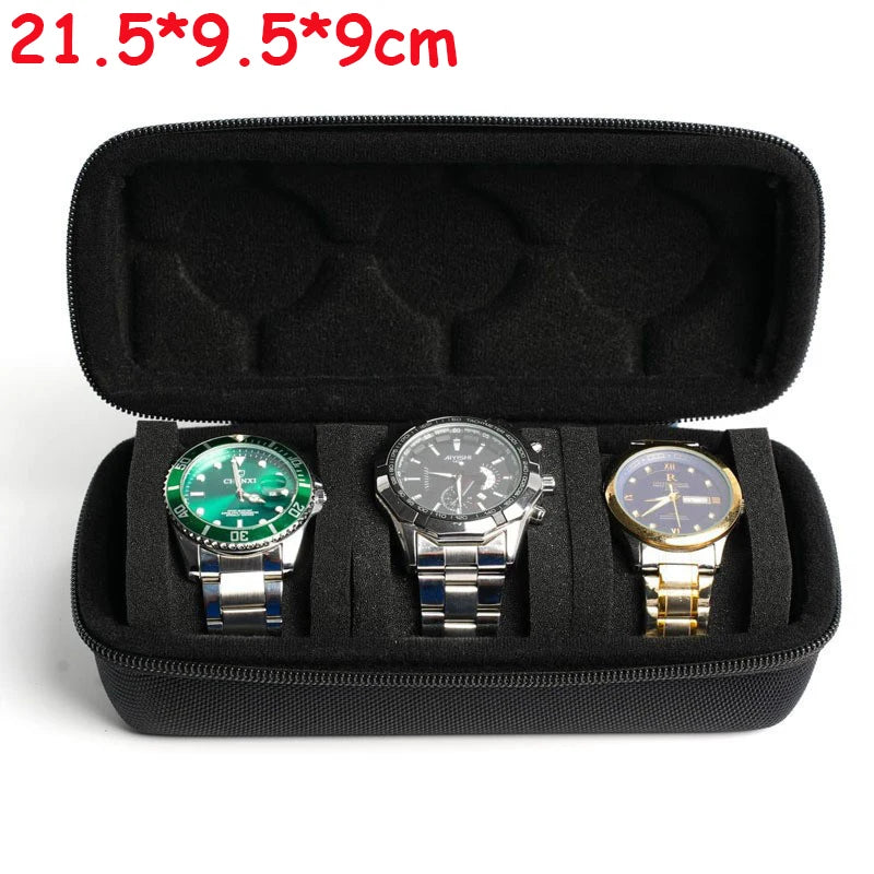 Coffret de voyage pour montres – Organisateur 8 montres