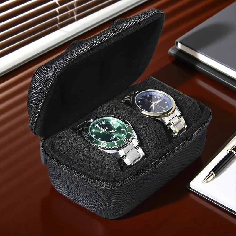 Coffret de voyage pour montres – Organisateur 8 montres